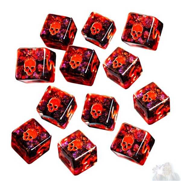 Elder Dice: Mark of the Necronomicon Witch House Rites D6 (12)