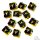 Elder Dice: Yellow Sign Dim Carcosa D6 (12)