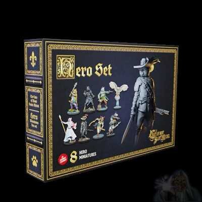 Die Katzen von Mont Saint Michel: Hero Miniatures Set (DE)