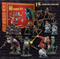 Die Katzen von Mont Saint Michel: Vermin Miniatures Set (DE)