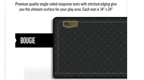 Unmatched: Playmat Bougie