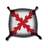 Neoprene Dice Tray Cross of Burgundy (EN)