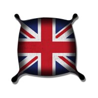 Neoprene Dice Tray UK Flag (EN)
