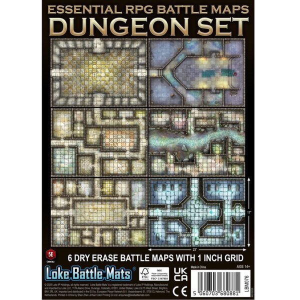 Essential Battle Maps Dungeon (EN)