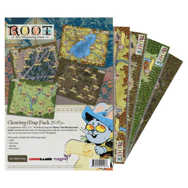 Root RPG: Ruins & Expeditions - Map Pack 2 (EN)