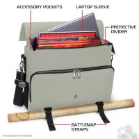 ENHANCE RPG Players Essentials DnD Bag: Dragon Silver