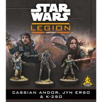 Star Wars Legion: Cassian Andor, Jyn Erso & K-2SO...