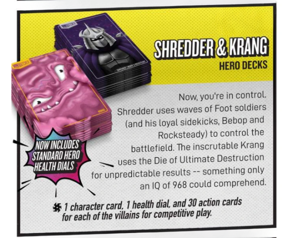Unmatched - Adventures TMNT: Shredder & Krang Deck (EN)