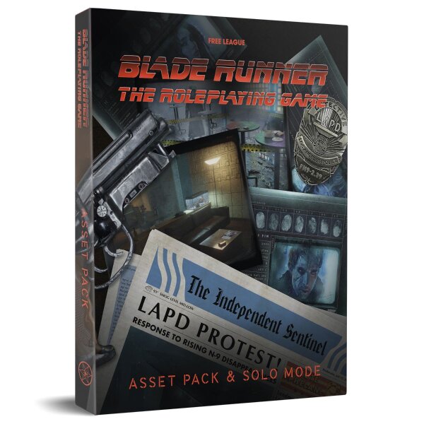 Blade Runner RPG: Asset Pack & Solo Mode (EN)
