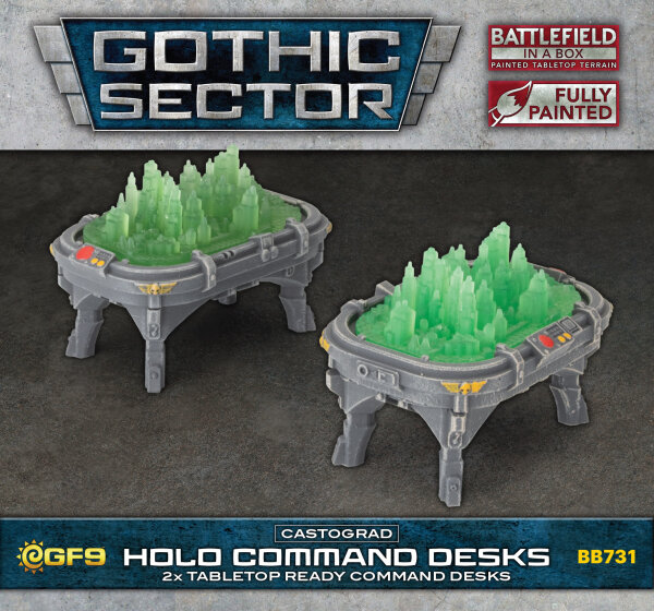 Battlefield in a Box - Gothic Sector - Castograd Holo Command Desk (2)