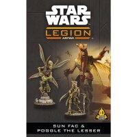 Star Wars Legion: Sun Fac & Poggle the Lesser (DE/EN)