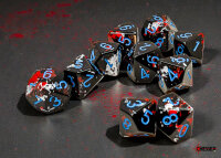 Chessex Brush Dice Set 10D10 Dark Side