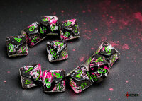 Chessex Brush Dice Set 10D10 Paintball