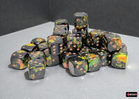 Chessex Brush Dice Set D6 Deep Forest 12mm (36)