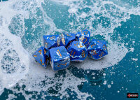 Chessex Brush Polyhedral Dice Set Wavebreak (7)