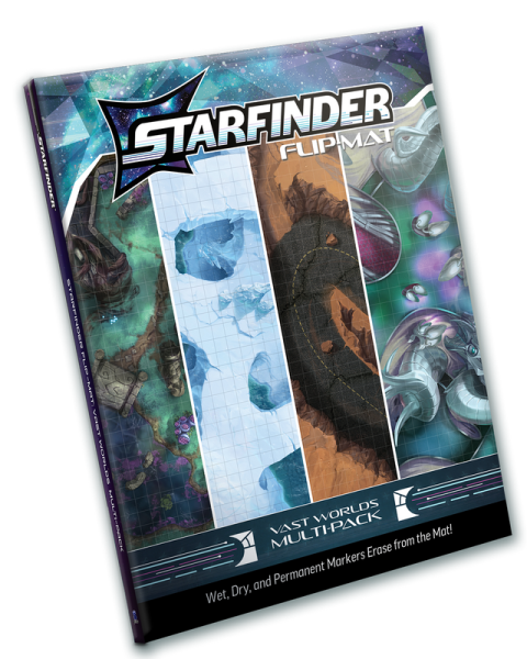 Starfinder RPG: Flip-Mat Vast Worlds Multi-Pack (EN)