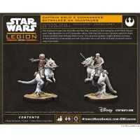 Star Wars Legion: Captain Solo & Commander Skywalker...