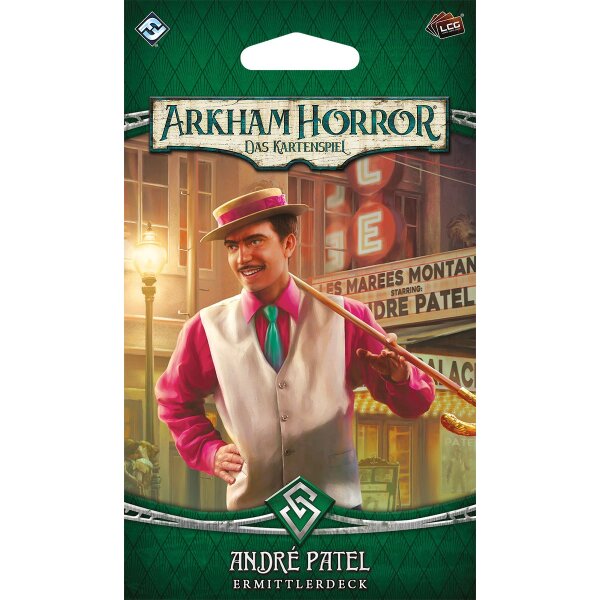 Arkham Horror Kartenspiel: André Patel (Ermittlerdeck) (DE)