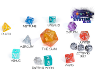 Solar System Dice Set (14)