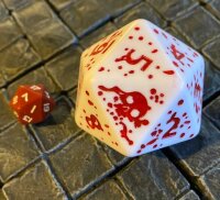 Bloody Spindown Large D20 (EN)