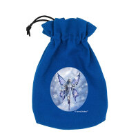 Anne Stokes Dice Pouch Snow Fairy