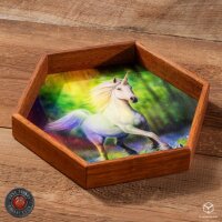 Anne Stokes Dice Tray Chase The Rainbow