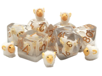 Animal Kingdom Sheep Dice Set (7)