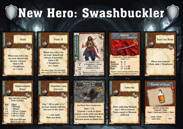 Warfighter Fantasy: Expansion 15 Swashbuckler (EN)