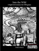 Old-School Essentials RPG: Into the Wild Softcover (EN)