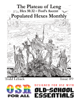 Old-School Essentials RPG: Populated Hexes - Populated...
