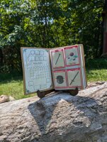 RPG Character Journal: Blue Arcane Symbol (EN)
